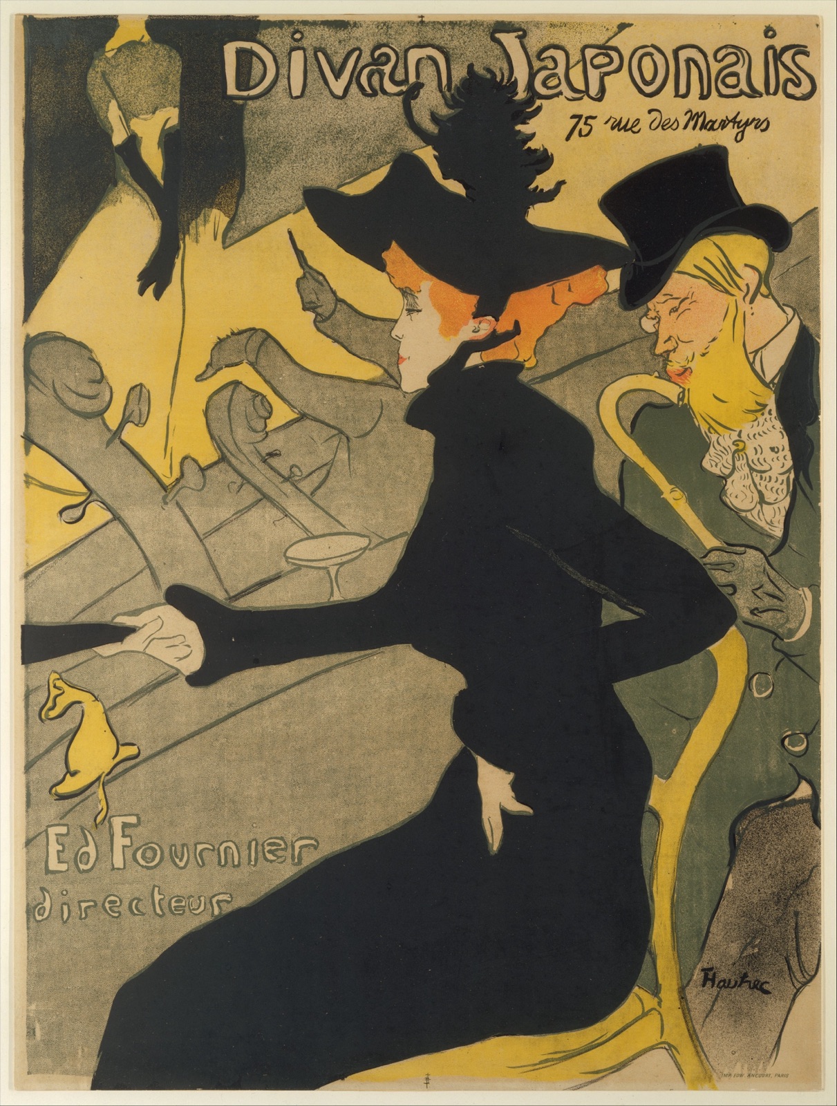 Divan Japonais — Henri de Toulouse-Lautrec