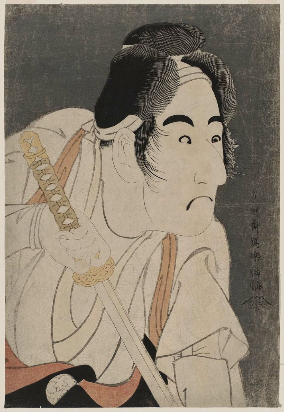 Bando Mitsugoro II as Ishii Genzo — Tōshūsai Sharaku