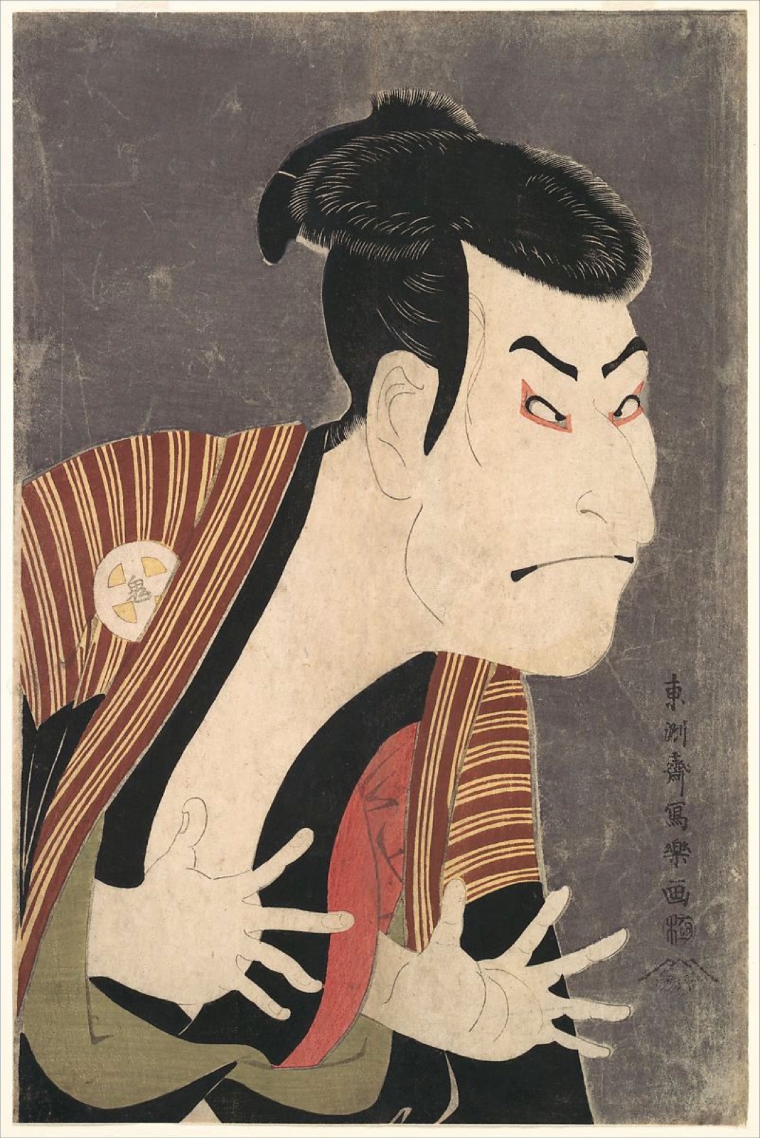 The Actor Ōtani Oniji III as Edobei — Tōshūsai Sharaku